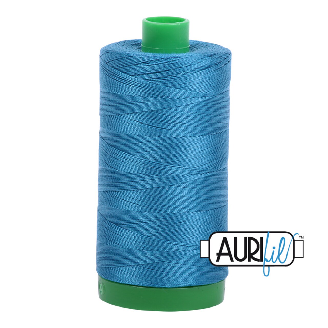 Medium Teal (1125) | 40wt Large Spool (1000M / 1094Y) | Aurifil Thread
